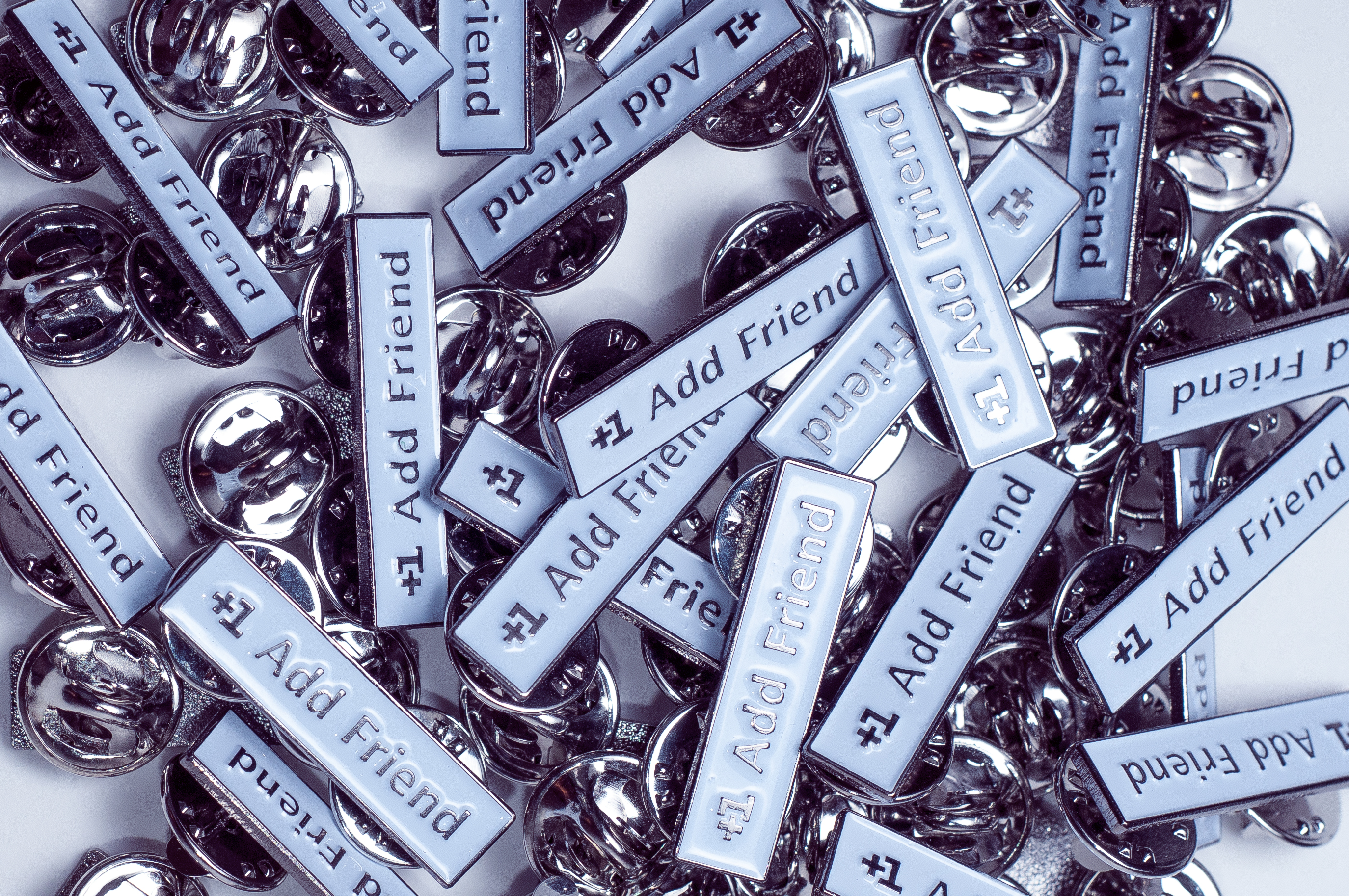 add me lapel pin, facebook lapel pin, social media lapel pin