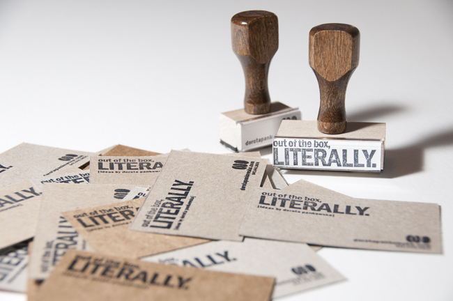 out of the box business cards