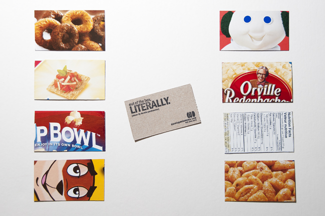 out of the box business cards