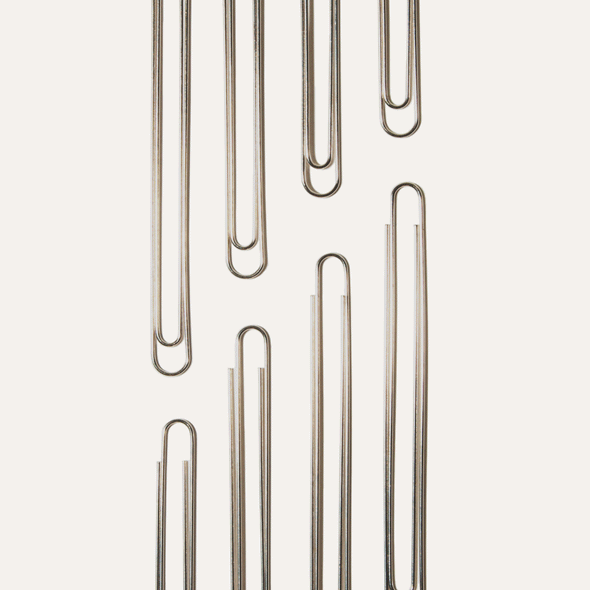 elongated paper clips