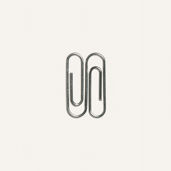 conjoined paper clip