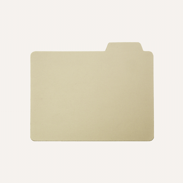 file folder mouse pad