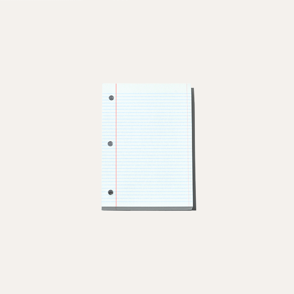 mini lined paper sticky notes